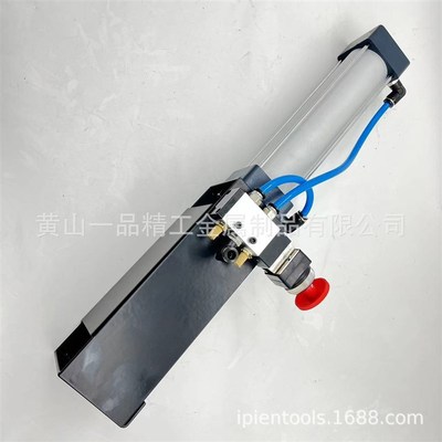 气动压罐器can crusher易拉罐铝罐压扁机器16Oz12Oz铝罐破碎机亚