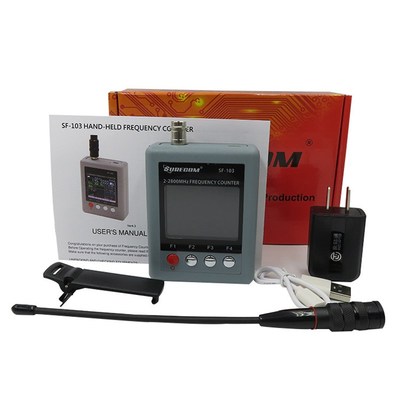 对讲机测频仪 DMR数字/模拟对讲机自动解码器 测亚音读频率远距离