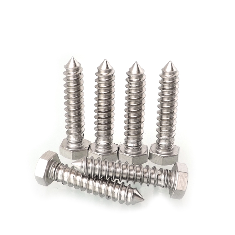 304不锈钢外六角自攻钉木牙全牙螺丝M6M8M10*70x80x90x100x120