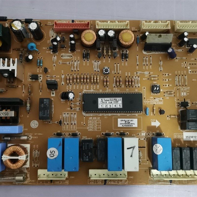 LG双开门冰箱GR-P(L)197,257 EBR35236101电脑板DS1107A1.6MM主板