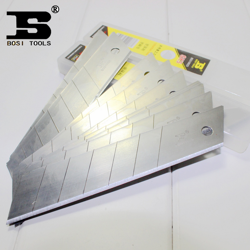 波斯工具 大号美工刀片 125*25*0.7MM刀片 7节美工刀片 替换刀片