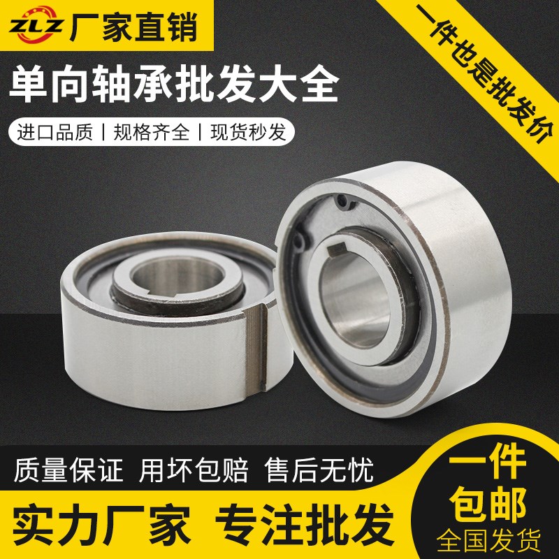 单向轴承 CSK8/10/CSK12/15/17/CSK20/25/30/35/40PP 带内外槽