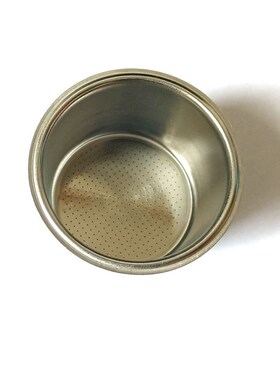 小熊咖啡机KFJ-A02N1/202AA/A02R2配件不锈钢过滤网粉杯漏斗粉筛