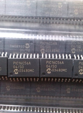 原装正品 MicroChip PIC单片机 PIC16C56A-04/SO 贴片SO18封装