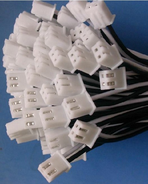 XP-2PLED发光二极管针座线小卡头长10CM LED插座连接线10厘米长