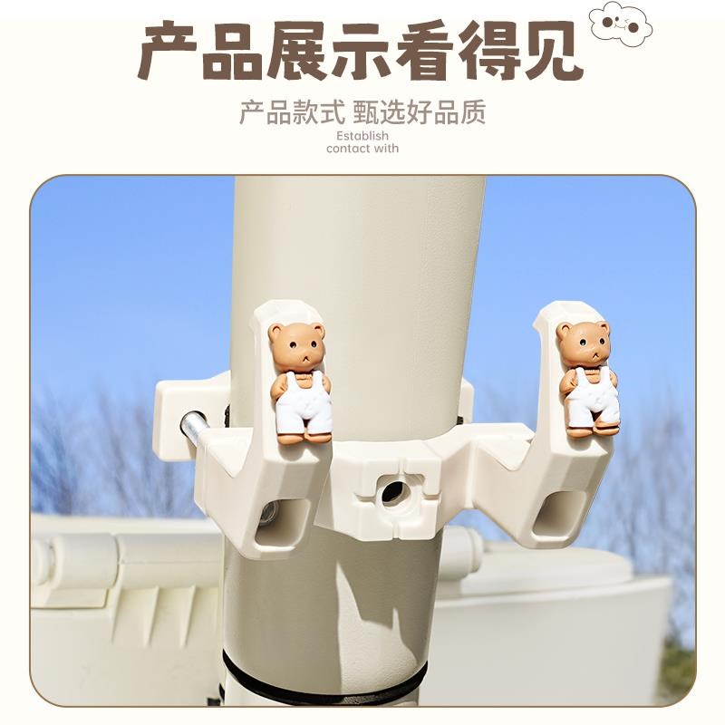 电动车挂钩前置通用电瓶自行车万能挂物神器头盔书包中间前粉挂钩