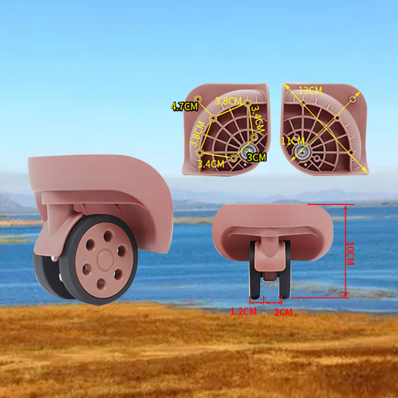 拉杆行李箱包配件轮子LBJ B-162LK大/DL-191B万向轮旅行箱轱辘128