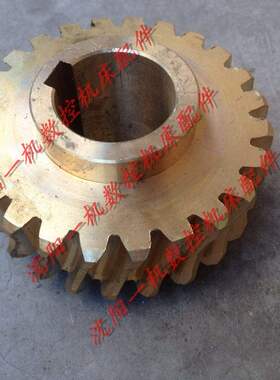 磨床M7450蜗轮 外径110 里孔40 Z24 齿厚36 总厚60 键宽12