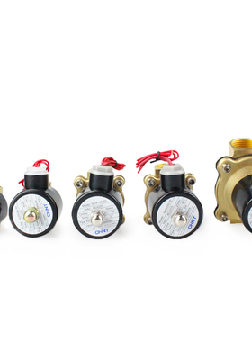 全铜常闭电磁控制电阀 水阀 气阀AC220V DC24V2分3分4分6分1寸2寸