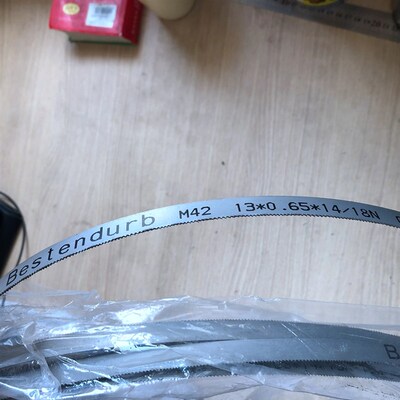 DLY-18F1 18F2小锯床带锯进口锯条 锯各种钢管铁管13*0.65*1745mm