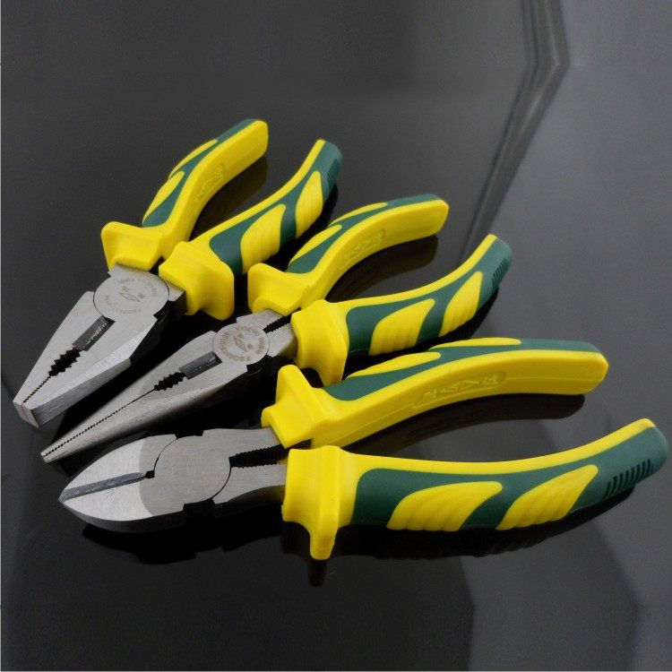 胜达 吉利柄钢丝钳/尖咀钳/斜嘴钳 家用五金电工老虎剪切钳子包邮,金属材料及制品,金属丝/绳/缆,淘宝优惠券,粉丝福利购,淘宝优惠卷