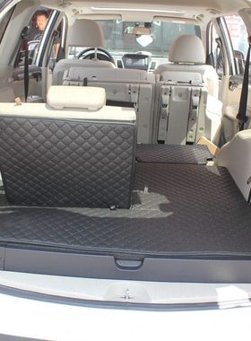 适用11 13 15 16 19 20款帕杰罗劲畅后备箱后仓尾箱垫汽车改装饰