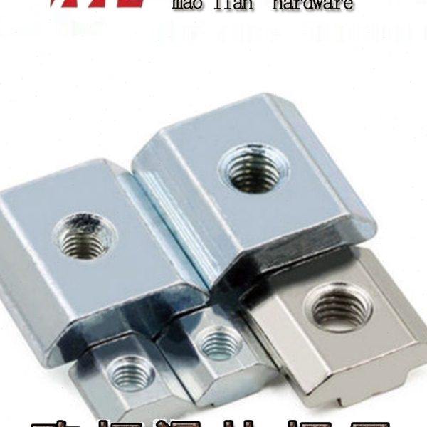 欧标型材滑块螺母t型滑块方形螺母20型30型40型45-M3-M4-M5-M6-M8
