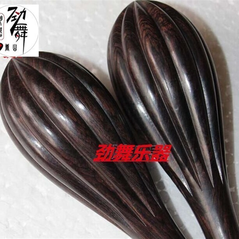黑檀板胡轴 全木板胡轴 板胡全木轴 12瓣粗瓣板胡把子一级黑檀木