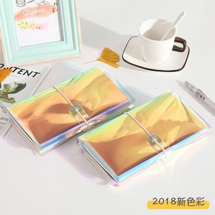 韩国少女心A6创意文具 镭射可爱手帐本小清新学生笔记本子记事本