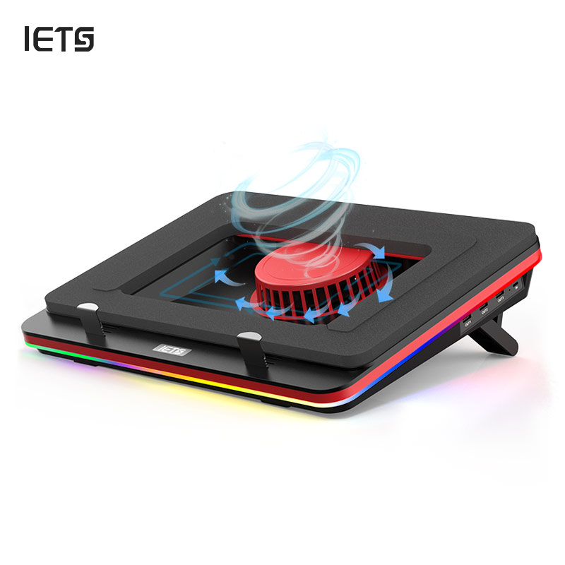 IETS笔记本散热器GT500底座游戏本电脑散热支架水冷适用战神拯救