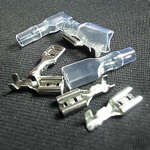 插簧4.8mm 护套 铜线耳 4.8插簧 5000个 接插件 接线端子冷压端子