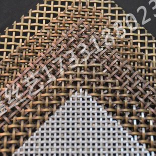 饰网帘垂帘编织网不锈钢隔断屏风金属装 金属装 饰网吊顶铜格网帘