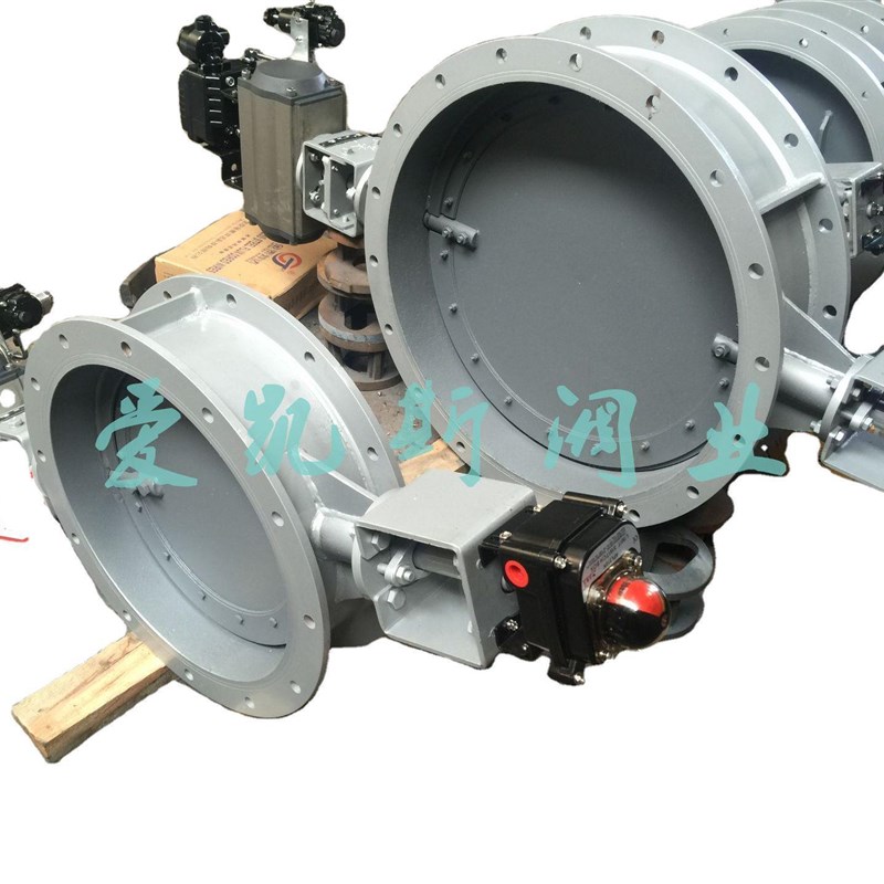 后座式/后座扣槽式密封1%低泄漏手动通风蝶阀TOFD641W-0.5C碳钢