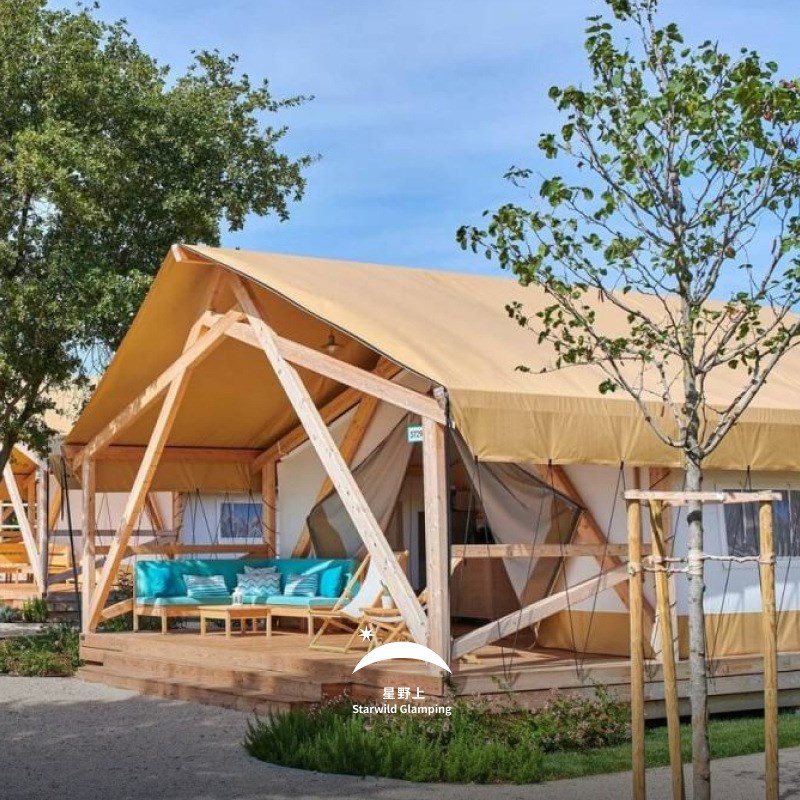 星野上豪华酒店帐篷民宿房车营地轻量化建设四川文旅景区乡村振兴