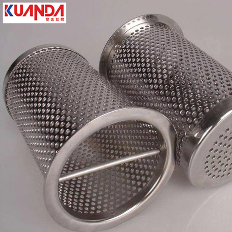 不锈钢304/316过滤网篮过滤器滤芯 管道过滤网筛200目过滤网