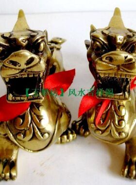 铜如意貔貅摆件家居装饰品摆设客厅摆设玄关店铺办公室开业礼品
