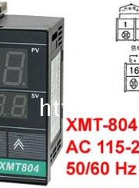 智能温控仪XMT-804智能PID温控仪 万能输入 温度控制器 96*96mm