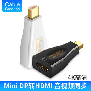 mini dp转hdmi转接头公转HDMI母口转换头4K高清转换器电脑连投影
