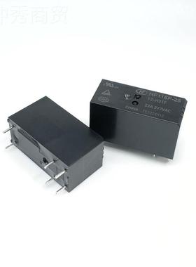 TTI装宏原发功率继电器HF115-2正5/12-H3TF一组常开25A6脚品现F货