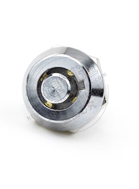 转舌锁小梅花弹锁SK106-8 电脑机箱锁 工具箱锁考勤机锁小圆锁