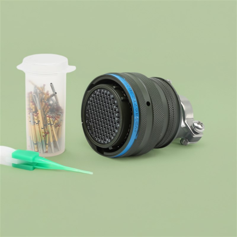 100芯航空插头座 JY27467T23B35SN/JY27466T23B35PN 圆形电连接器