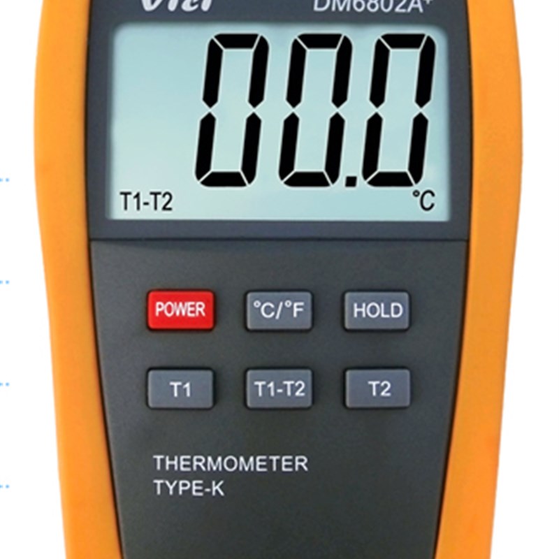 维希Vici 数字式温度表 DM6801A+/DM6802A+ 热电偶温度计 温度计
