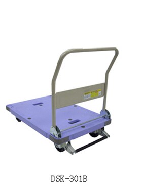 日本nansin南星物流台车DSK-301B静音可刹车折叠平板手推工具