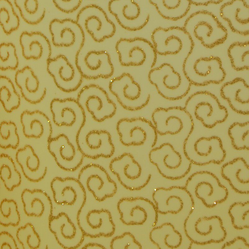 烫金小祥云羊皮纸胶片透光膜中式装修DI镂空格灯箱灯罩材料