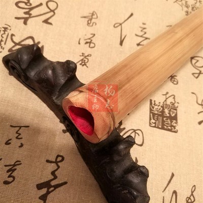 玉屏箫笛厂直销普通(唐)尺八 外切口 孔 孔  F调 桂竹