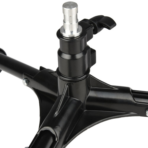 摄影地灯架 M影室灯影棚灯闪光灯小型灯架 静物台底部打光灯架带