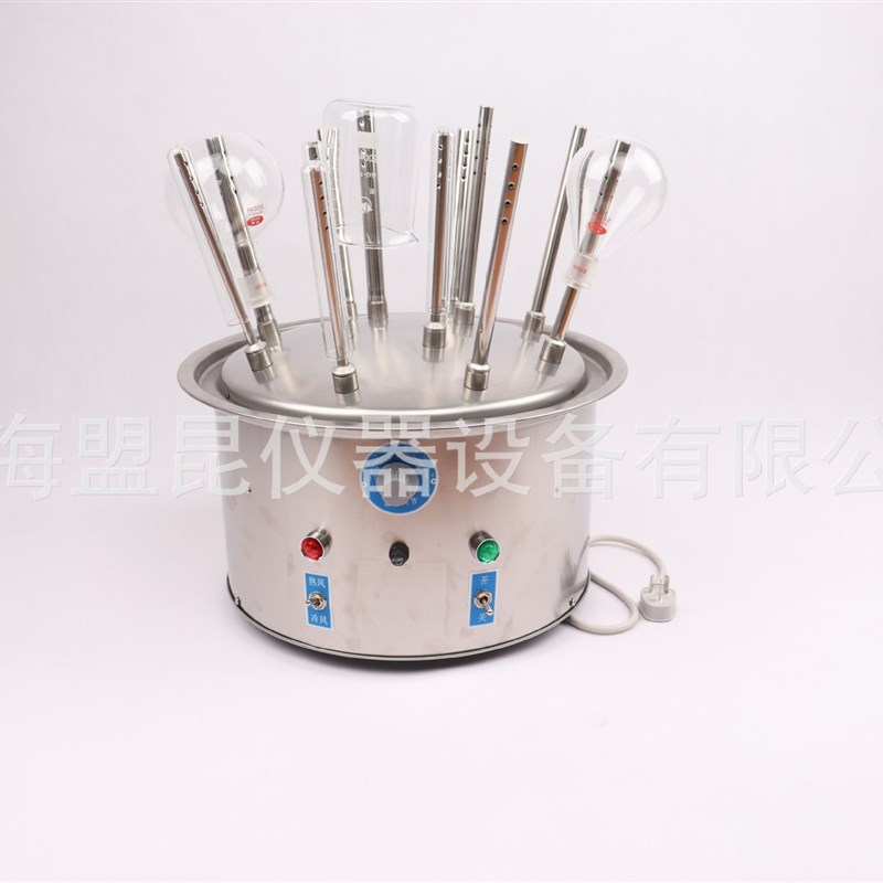 C30型不锈钢列管式玻璃仪器气流烘干器  30孔玻璃仪器气流烘干器