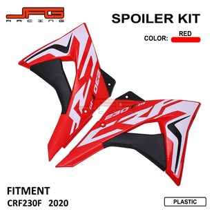 适用于CRF230F 2020越野摩托车塑料件外壳车壳前侧板
