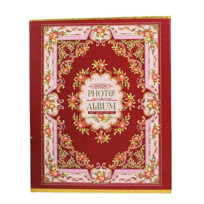 4D大6寸200张盒装影集 过塑可放4R浪漫家居复 插页相册热采