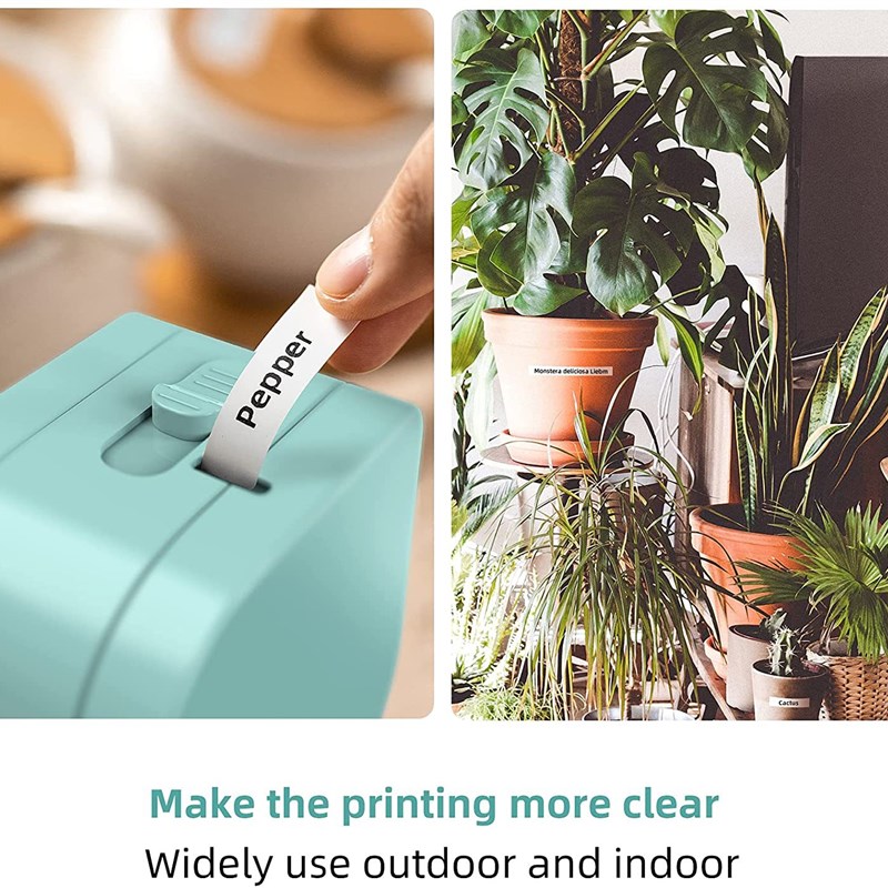 P12/P12PRO12mm热敏热转印色带标签打印机耗材时尚耐用看得见