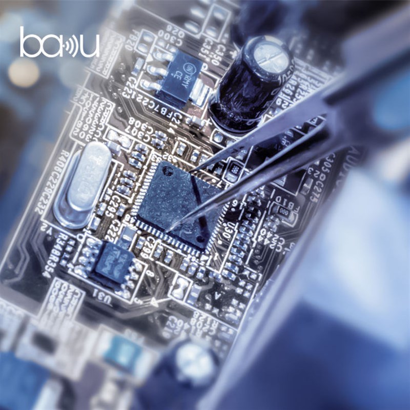 巴酷BA-2A-16不锈钢镊子数码手机PCB主板工业精密维修镊子长尖头