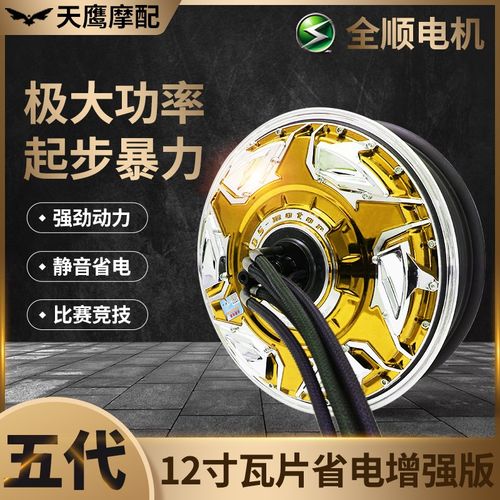 全顺12寸五代3000W6000W9000WI瓦片省电增强版大功率电动车电机