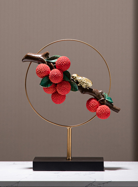 名利双收办公室摆件领导老板书柜装F饰办公桌高档轻奢乔迁新居礼