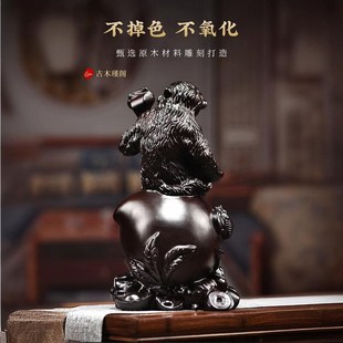 实木雕刻猴子摆件十二生肖猴孙悟空家居装饰摆设新居乔迁工艺品