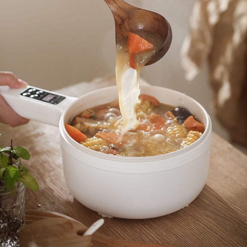 快煮锅一体小型家用学生宿舍煮面长蒸煮小电锅粘电锅,厨房电器,电煮锅,淘宝优惠券,粉丝福利购,淘宝优惠卷