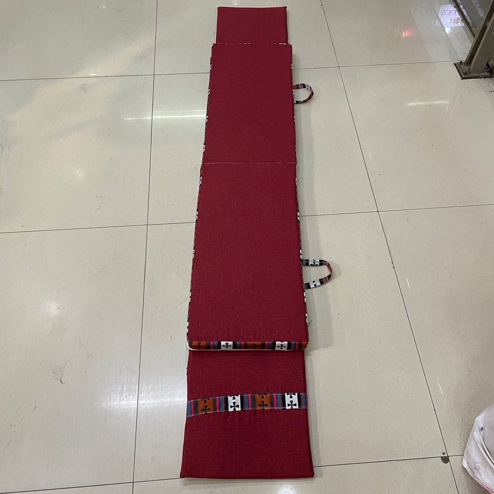 大拜垫礼佛拜佛佛垫磕大头禅修垫大礼拜垫便携可折叠棕垫家用