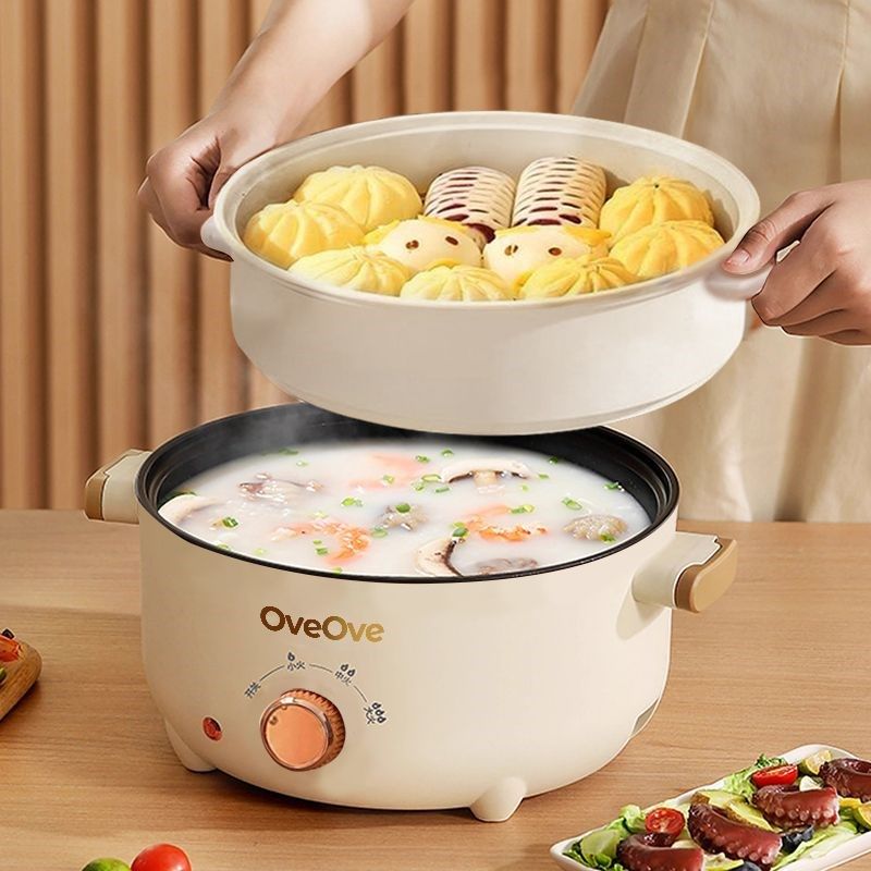 出口原款电火锅电炒锅料理锅蒸煎炒粘锅电煮锅电炸锅,厨房电器,电煮锅,淘宝优惠券,粉丝福利购,淘宝优惠卷