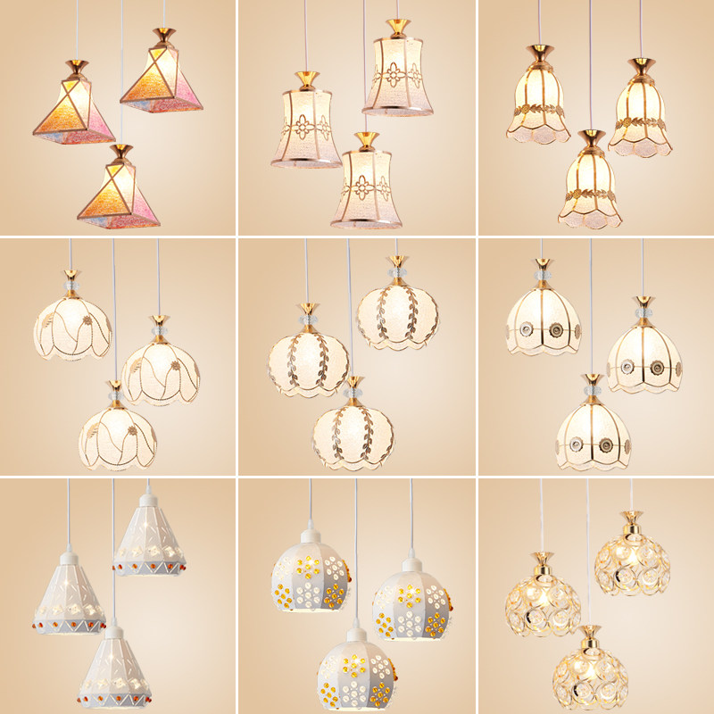 吊灯三头创意个性工业风吧台卧室灯现代过道餐吊灯具,家装灯饰光源,客厅吊灯,淘宝优惠券,粉丝福利购,淘宝优惠卷