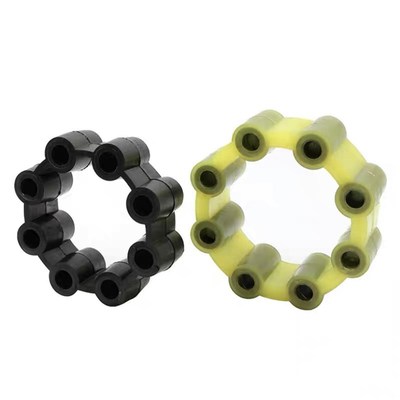 MHCC型铁芯联轴器梅花减震轮聚氨酯橡胶弹性缓冲垫65 80 90130145