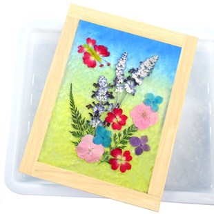 儿童古法造纸术di手工制作材料包草纸网框纸浆幼儿园工具装